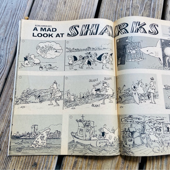 Vintage Mad Magazine # 180 Jaws January 1976 - Picture 11 of 16
